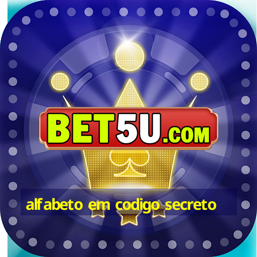 alfabeto em codigo secreto